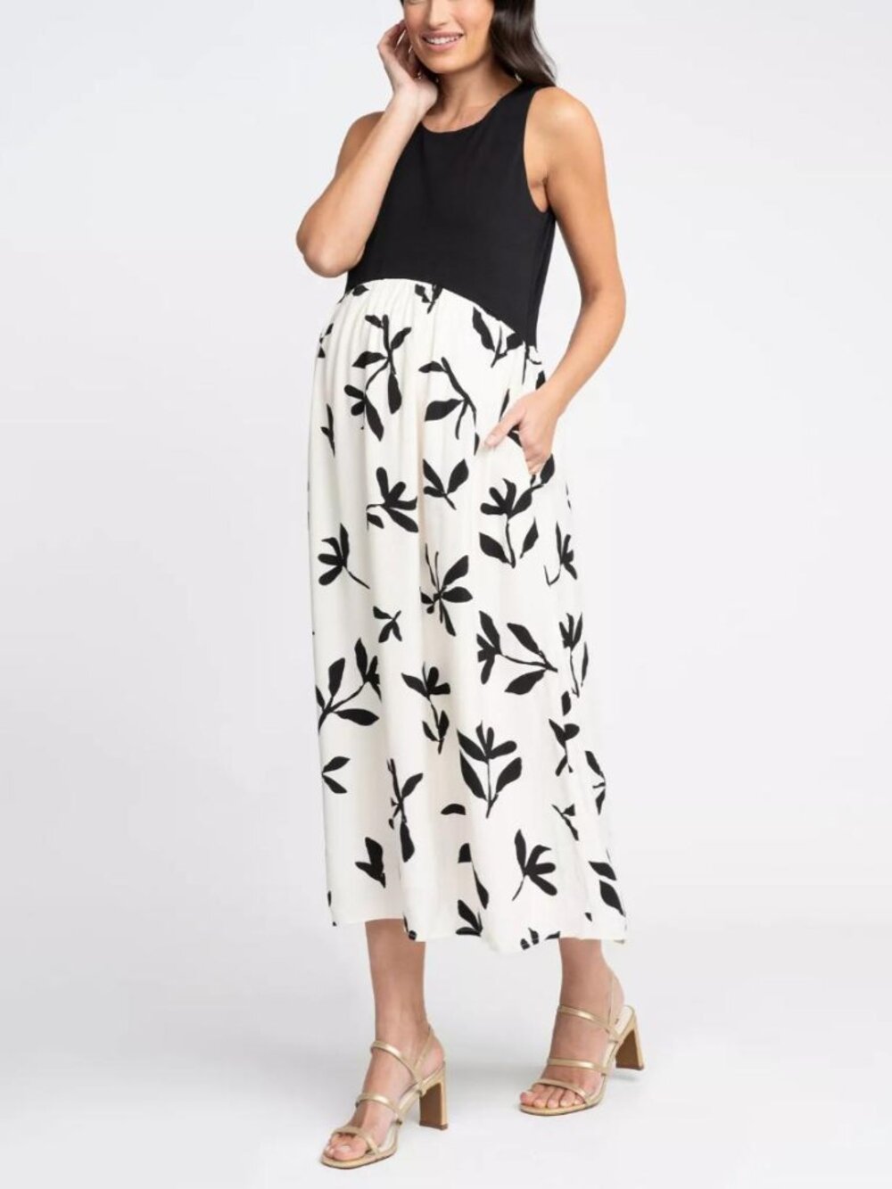 Seraphine - Elsie Maternity Midi Dress